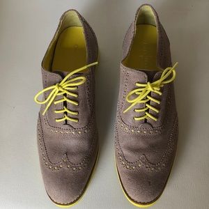 Cole Haan men’s Oxford suede shoes